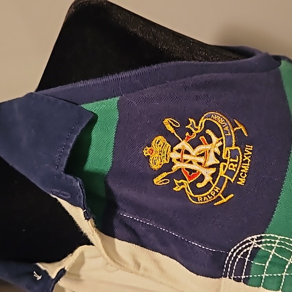 Ralph Lauren Blue Label Colorblock Sleeveless T shirt - Picture 2 of 7